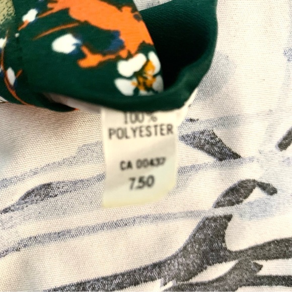 Rene Deauville Paris Art Style Fashion Polyester Men's Tie Tree In Bloom Design - Picture 4 of 4